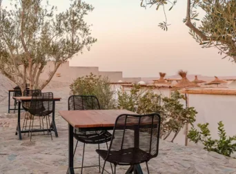 calm, comfort, and a premium desert setup, which is perfect for a relaxation experience